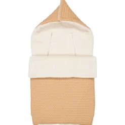 Koeka Baby Autostoel|Bedtextiel * Voetenzak Autostoel 0+ Wafel Teddy Oslo Straw 3/5 punts Bruin
