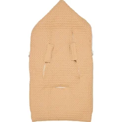 Koeka Baby Autostoel|Bedtextiel * Voetenzak Autostoel 0+ Wafel Teddy Oslo Straw 3/5 punts Bruin