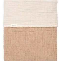 Koeka Bedtextiel * Wiegdeken Rivoli Caffe Bruin