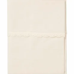 Koeka Bedtextiel * Wieglaken Breeze Warm White Wit