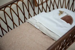 Koeka Bedtextiel * Wieglaken Nostalgia Wit