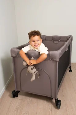 Koelstra Alle Campingbedden * Campingbed Travelsleeper T5 met Verhoger Truffle Grey Grijs