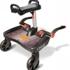 Lascal Meerijdplankjes|Alle Accessoires * Buggy Board Maxi+ Zwart met Grijs Zadel