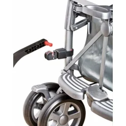 Lascal Meerijdplankjes|Alle Accessoires * Buggy Board Maxi+ Zwart met Grijs Zadel