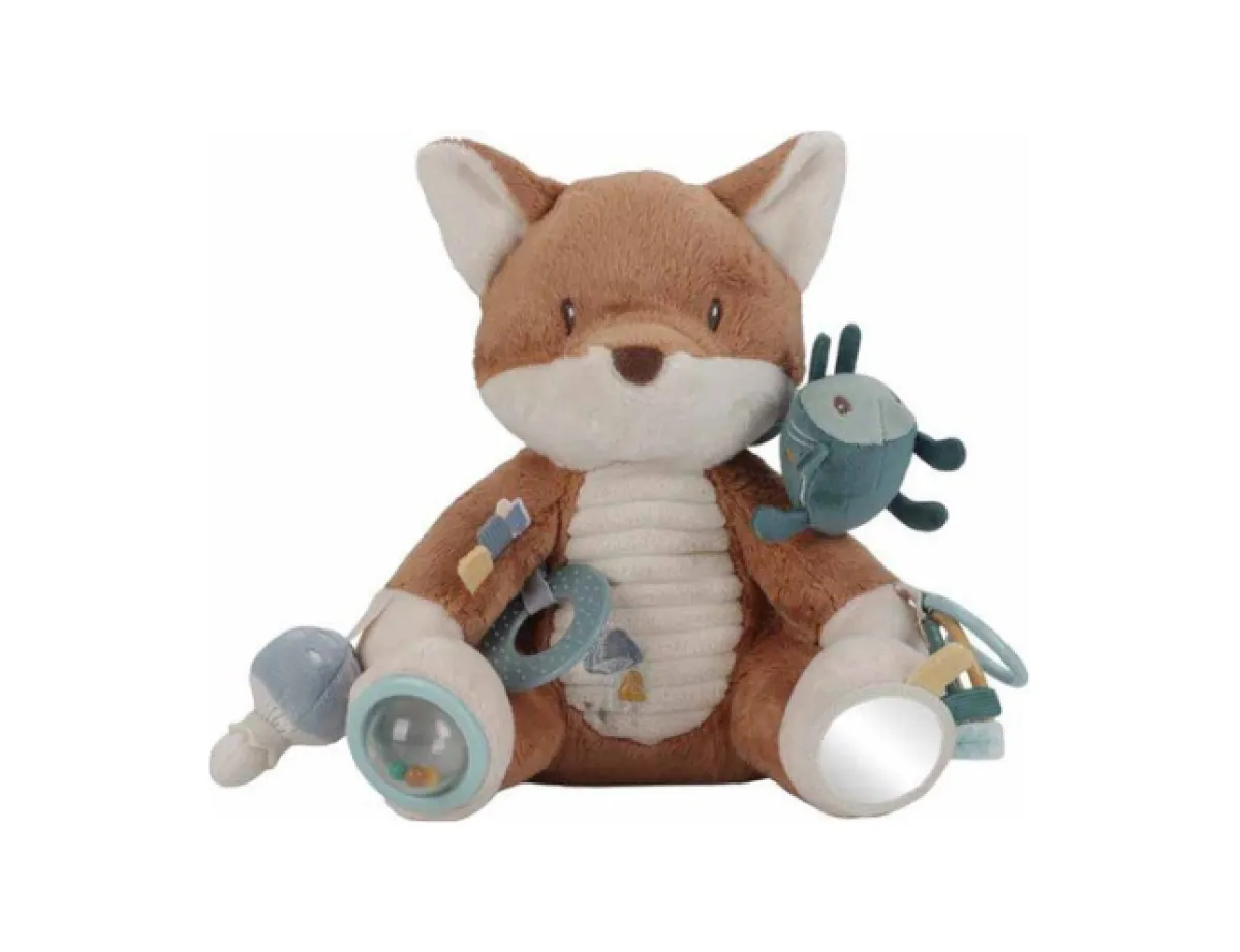 Little Dutch Overig|Knuffels * Activiteitenknuffel Vos Forest Friends Bruin