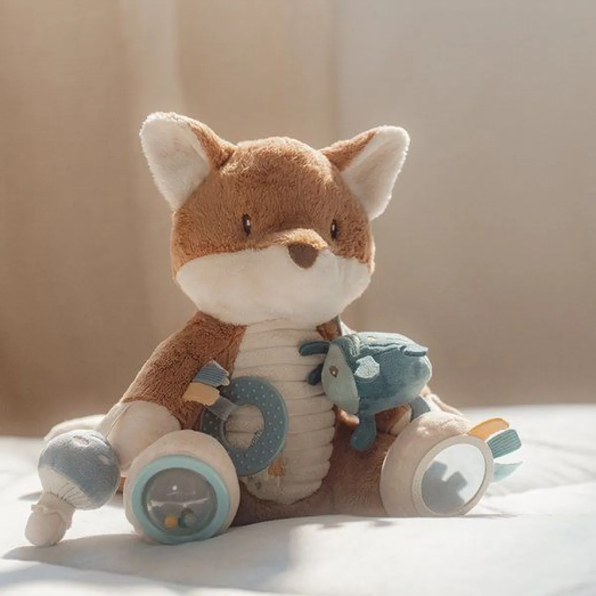 Little Dutch Overig|Knuffels * Activiteitenknuffel Vos Forest Friends Bruin
