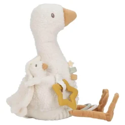 Little Dutch Knuffels * Activiteitenknuffel Little Goose Wit
