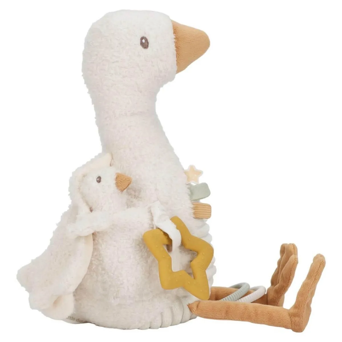 Little Dutch Knuffels * Activiteitenknuffel Little Goose Wit