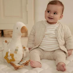 Little Dutch Knuffels * Activiteitenknuffel Little Goose Wit