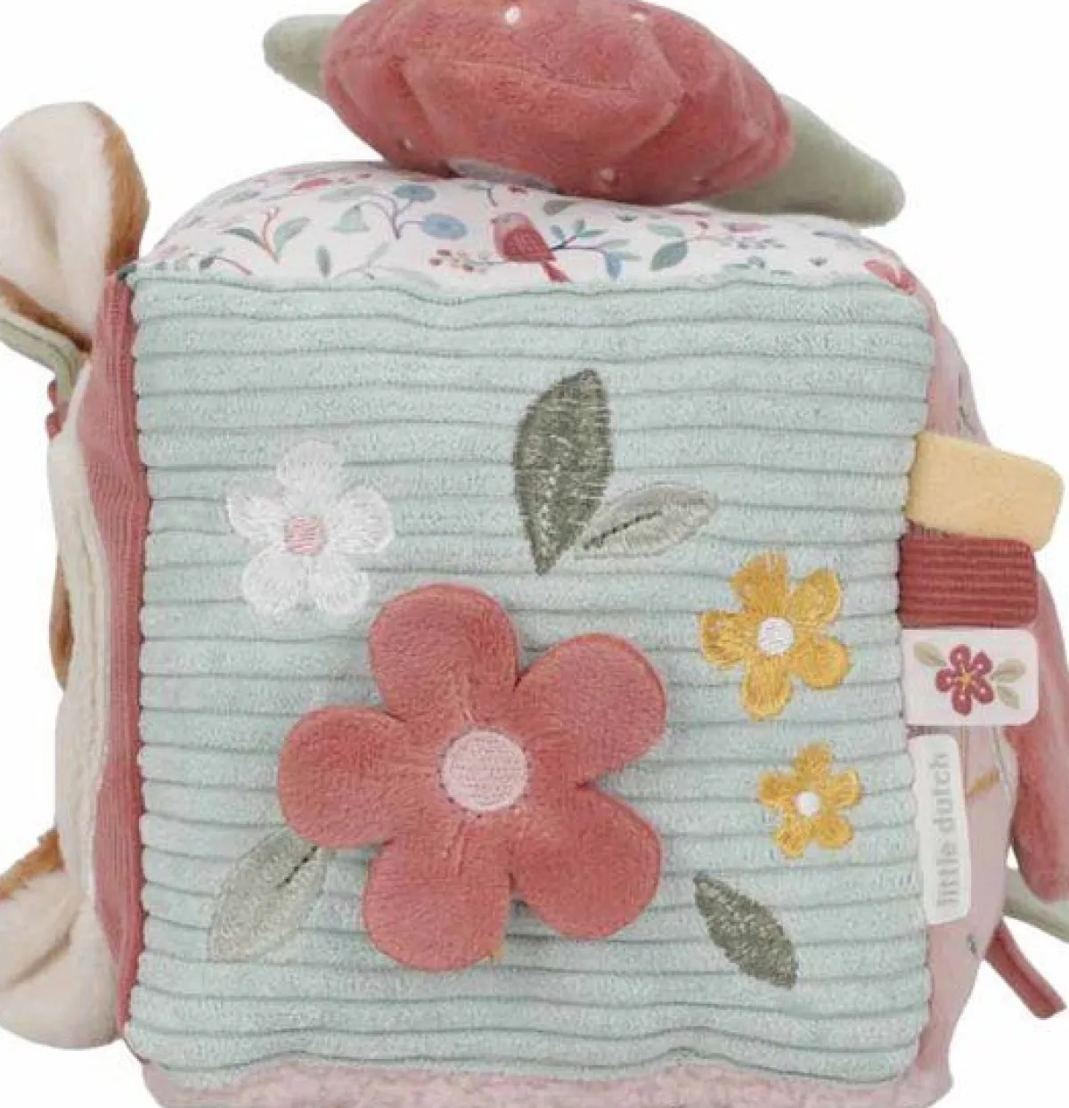 Little Dutch Houten Speelgoed|Overig * Activiteitenkubus Fairy Garden Roze