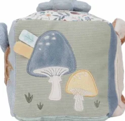 Little Dutch Houten Speelgoed|Overig * Activiteitenkubus Forest Friends Blauw