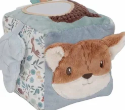 Little Dutch Houten Speelgoed|Overig * Activiteitenkubus Forest Friends Blauw