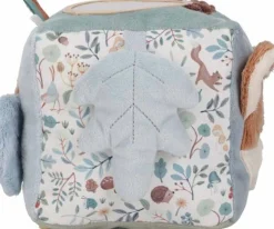 Little Dutch Houten Speelgoed|Overig * Activiteitenkubus Forest Friends Blauw