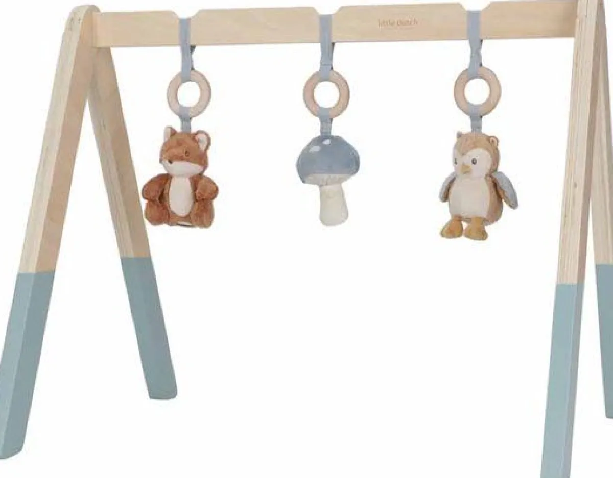 Little Dutch Houten Speelgoed * Babygym Forest Friends Blauw