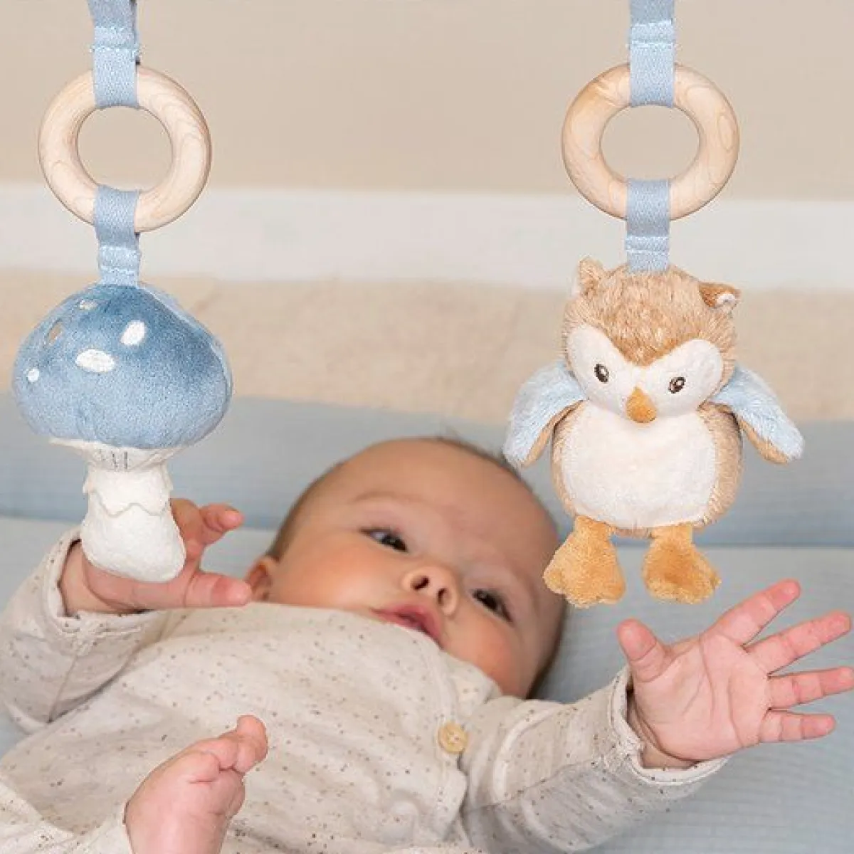 Little Dutch Houten Speelgoed * Babygym Forest Friends Blauw