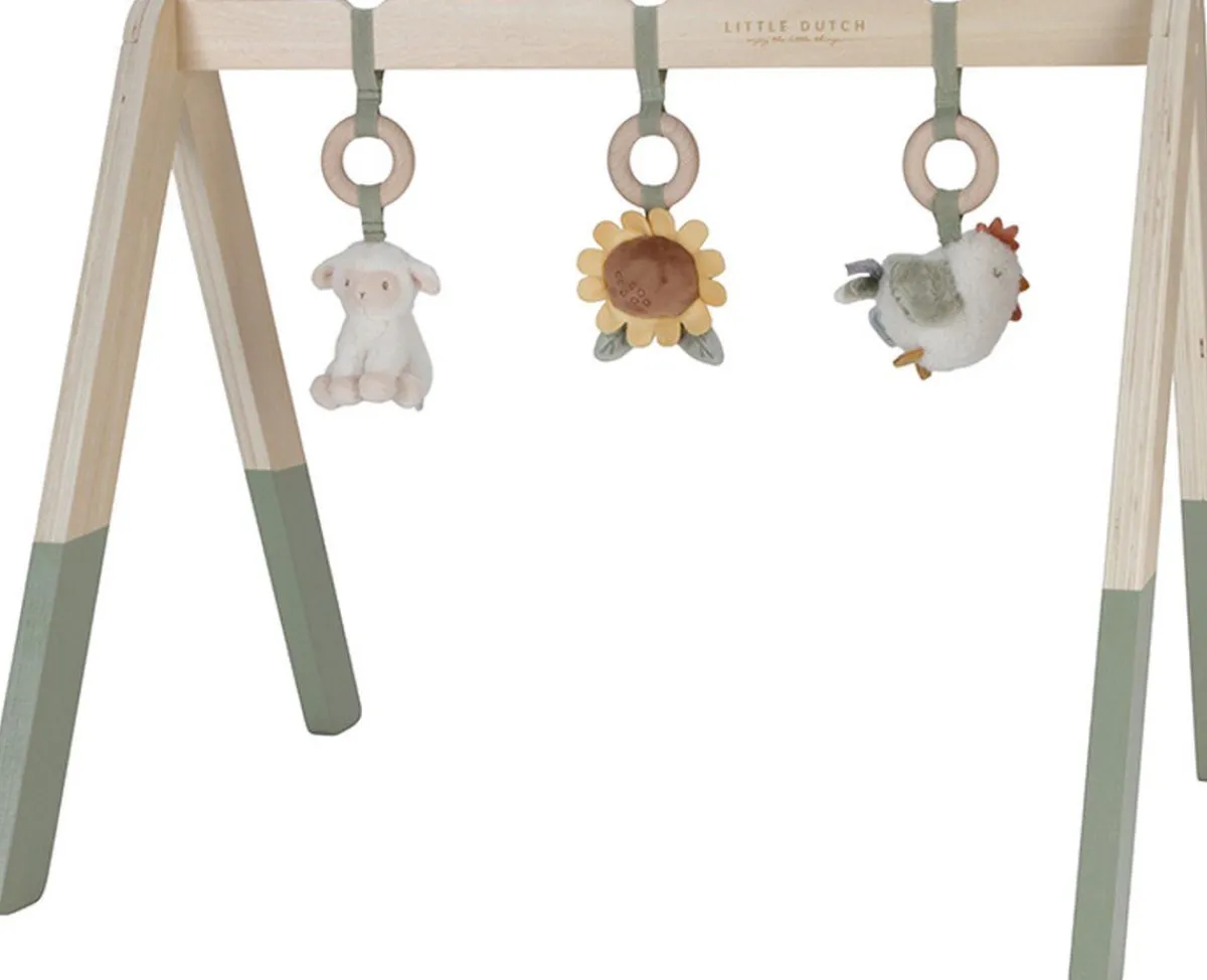 Little Dutch Houten Speelgoed * Babygym Little Farm Groen