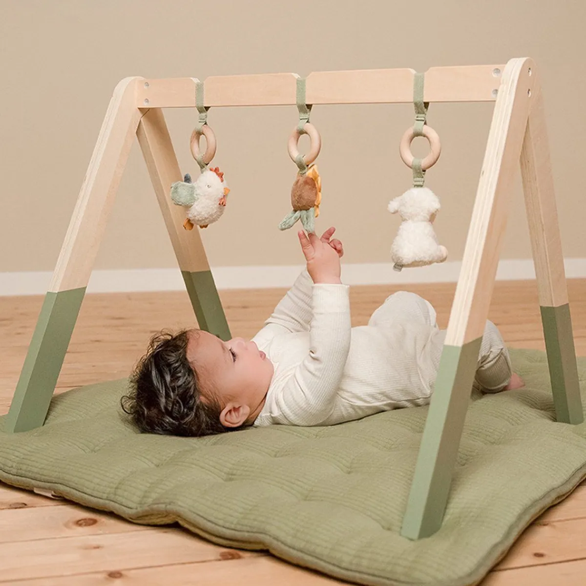 Little Dutch Houten Speelgoed * Babygym Little Farm Groen