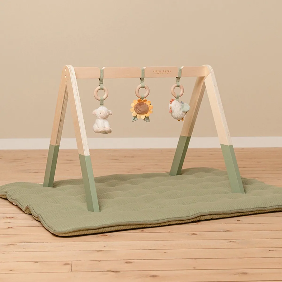 Little Dutch Houten Speelgoed * Babygym Little Farm Groen
