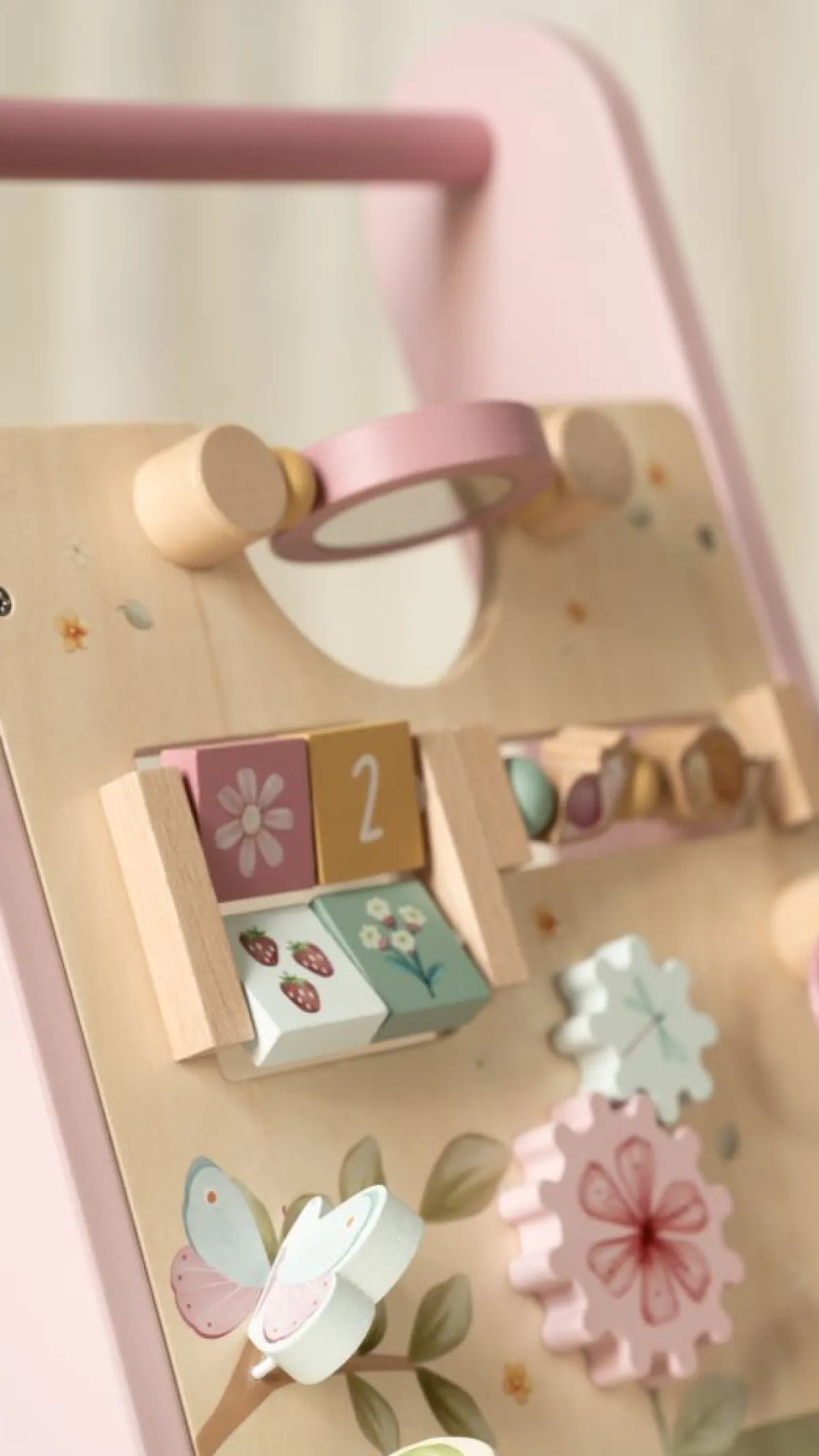 Little Dutch Houten Speelgoed|Overig * Babywalker Fairy Garden FSC Roze