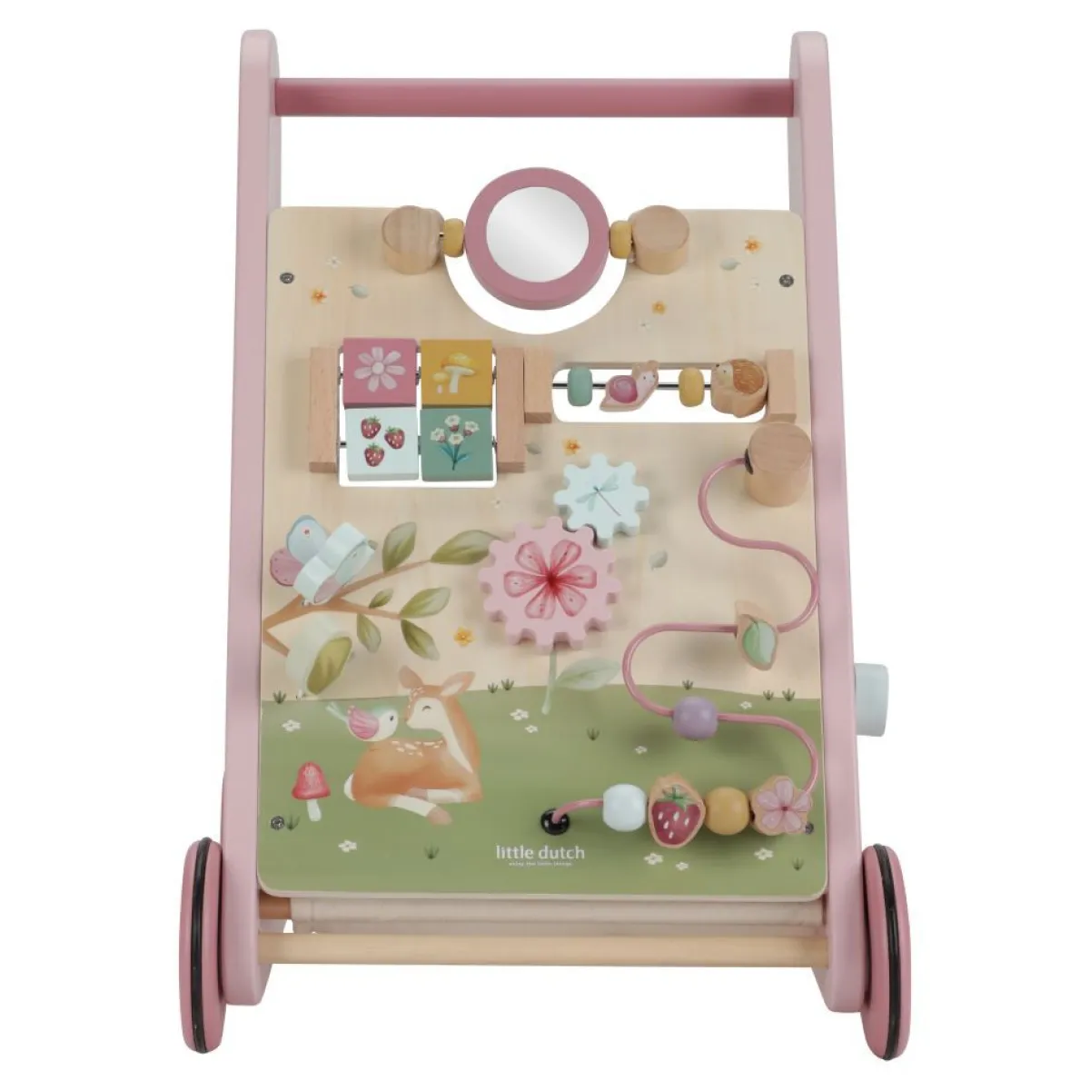 Little Dutch Houten Speelgoed|Overig * Babywalker Fairy Garden FSC Roze