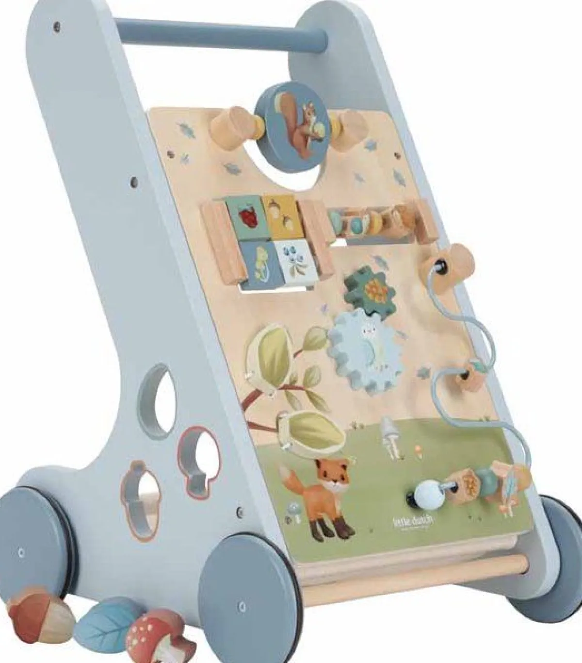 Little Dutch Houten Speelgoed|Overig * Babywalker Forest Friends FSC Blauw