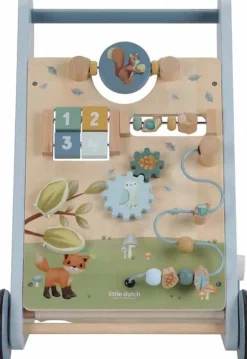 Little Dutch Houten Speelgoed|Overig * Babywalker Forest Friends FSC Blauw