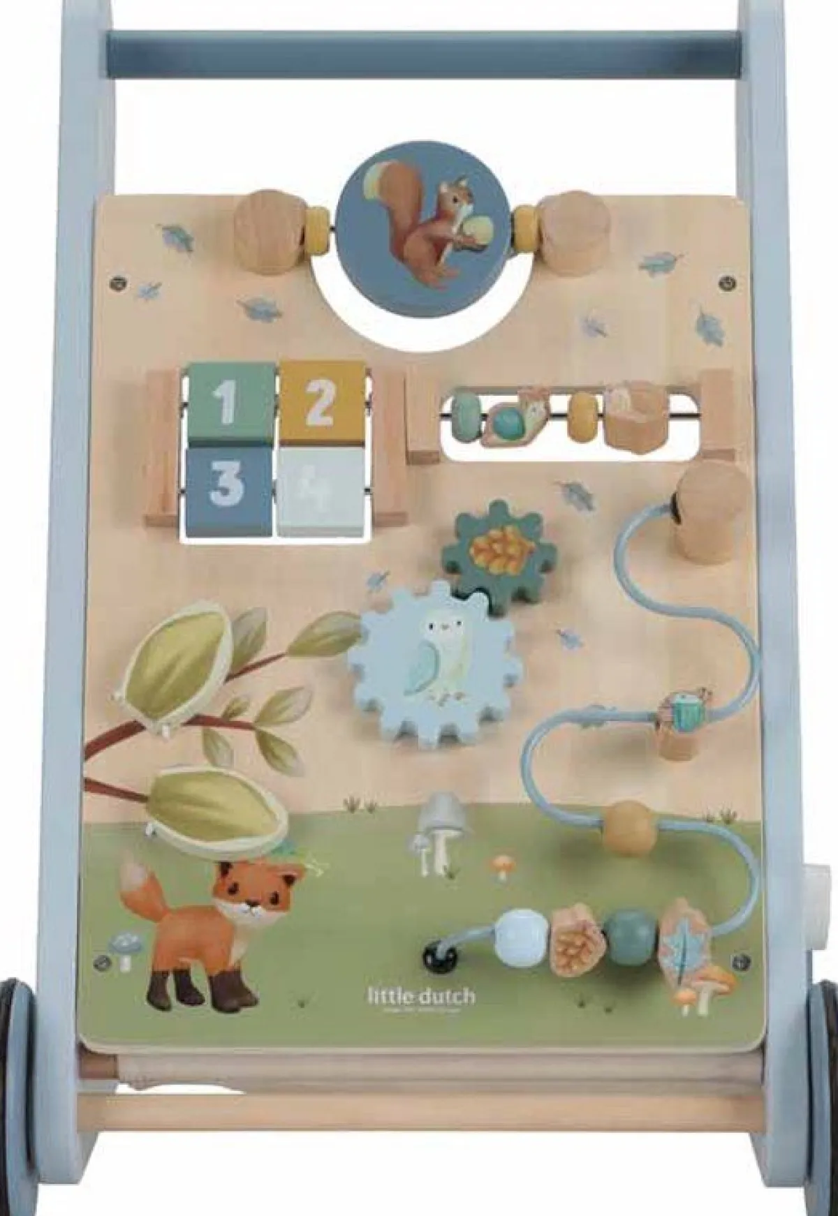 Little Dutch Houten Speelgoed|Overig * Babywalker Forest Friends FSC Blauw