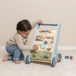 Little Dutch Houten Speelgoed|Overig * Babywalker Forest Friends FSC Blauw