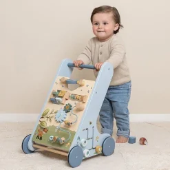 Little Dutch Houten Speelgoed|Overig * Babywalker Forest Friends FSC Blauw