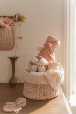 Little Dutch Slabben * Bandana Slab Hydrofiel Fairy Blossom & Blossom 2-pack Roze
