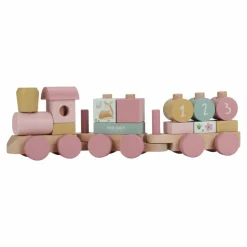 Little Dutch Houten Speelgoed * Blokkentrein Fairy Garden FSC Roze