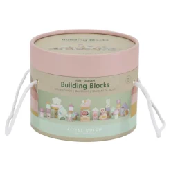Little Dutch Houten Speelgoed|Overig * Bouwblokken Fairy Garden FSC Multicolor
