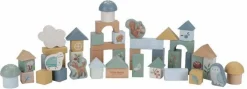 Little Dutch Houten Speelgoed|Overig * Bouwblokken Forest Friends FSC Multicolor