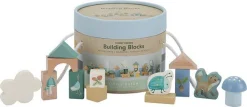 Little Dutch Houten Speelgoed|Overig * Bouwblokken Forest Friends FSC Multicolor