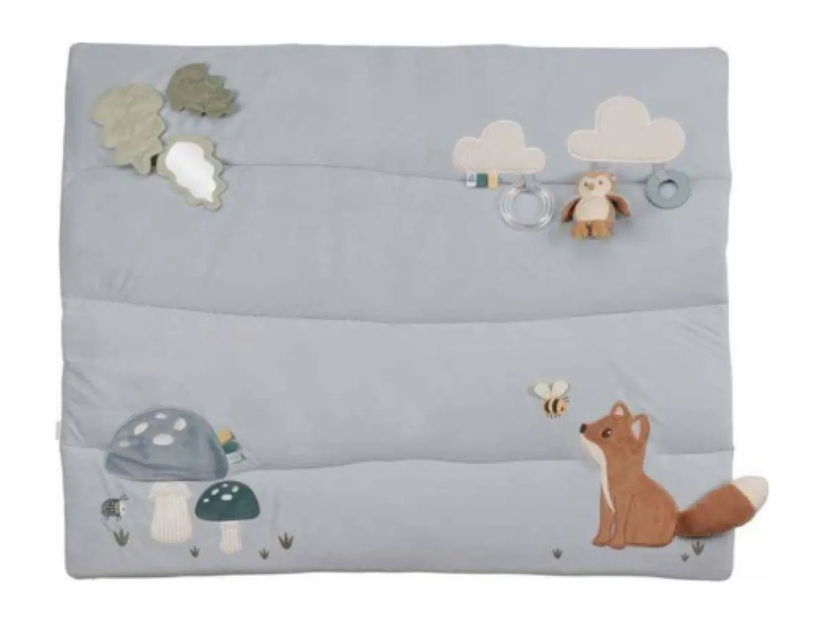 Little Dutch Boxkleden * Boxkleed Forest Friends Blauw