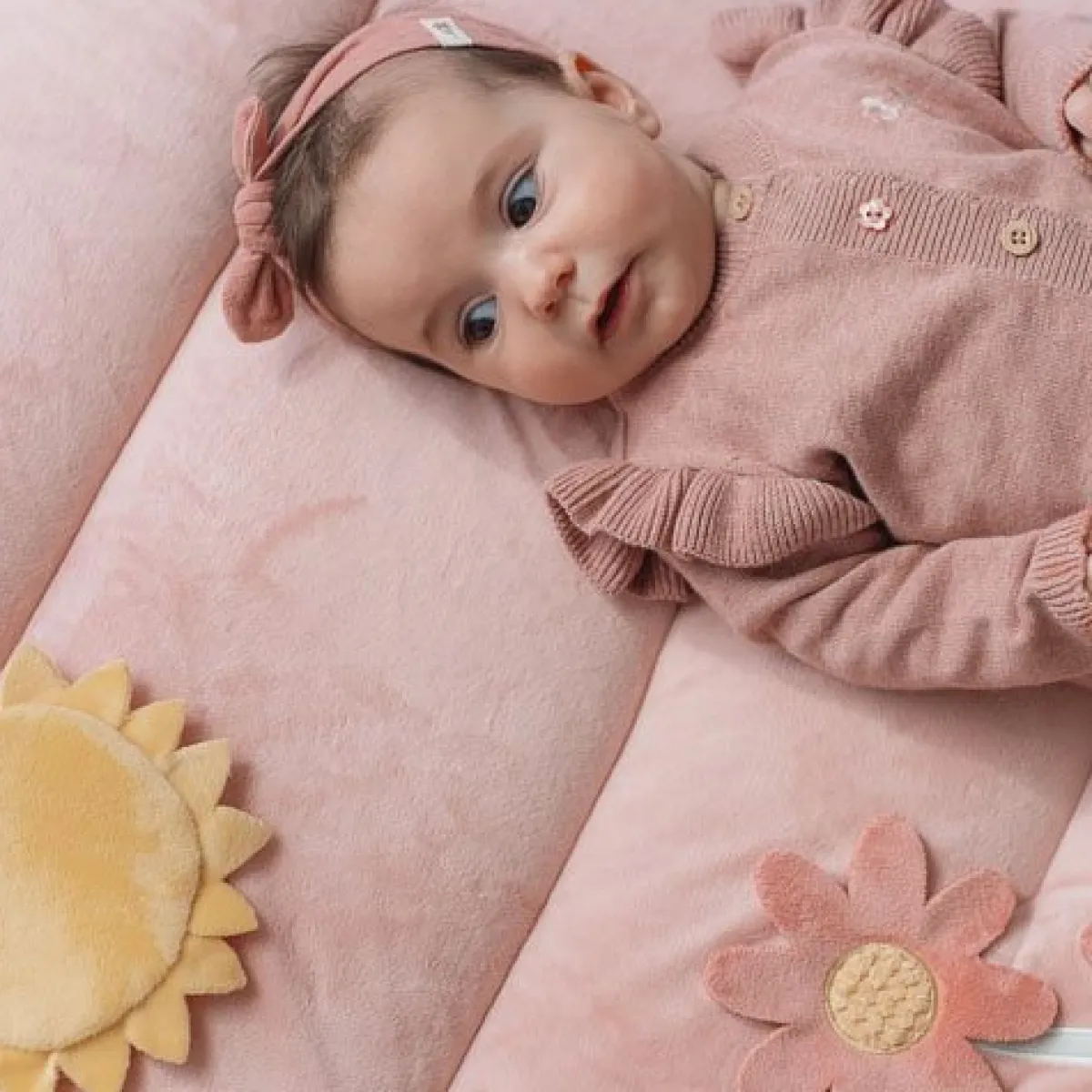 Little Dutch Boxkleden * Boxkleed Lucky Blosssom Roze