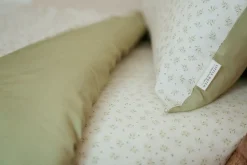 Little Dutch Bedtextiel * Dekbedovertrek Peuter Blueberry Leaves Groen