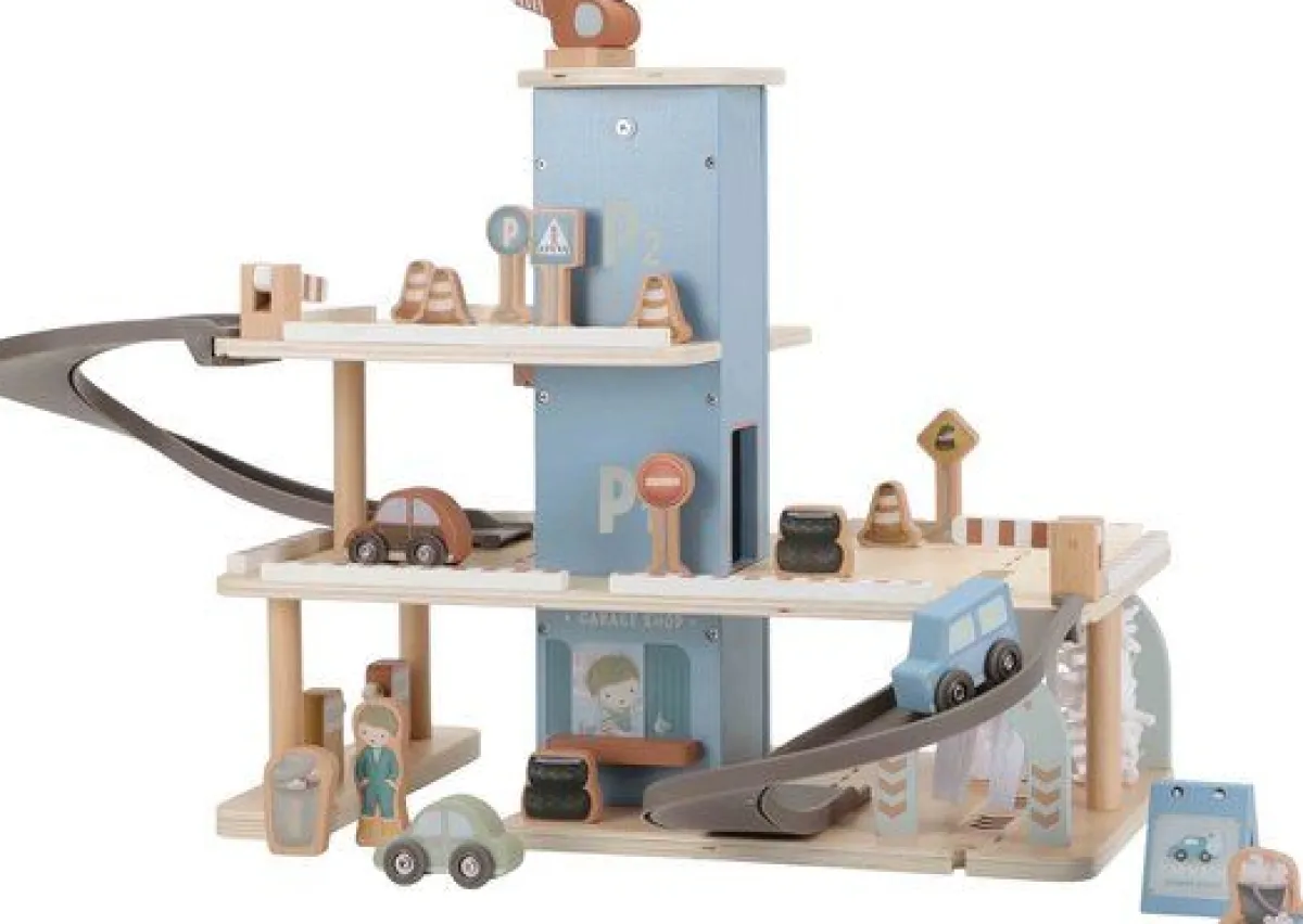 Little Dutch Houten Speelgoed * Garage FSC