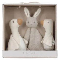 Little Dutch Knuffels|Overig * Gebreide Giftset Newborn Naturals GRS Multicolor