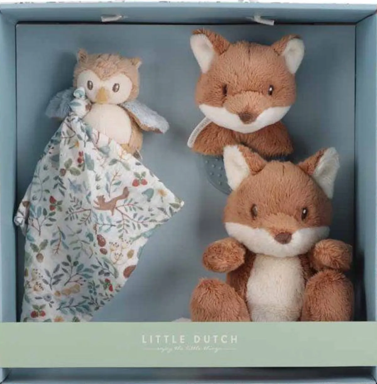 Little Dutch Knuffels * Giftset Knuffels Forest Friends Blauw
