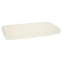 Little Dutch Bedtextiel * Hoeslaken Wieg Blueberry Leaves Groen Wit