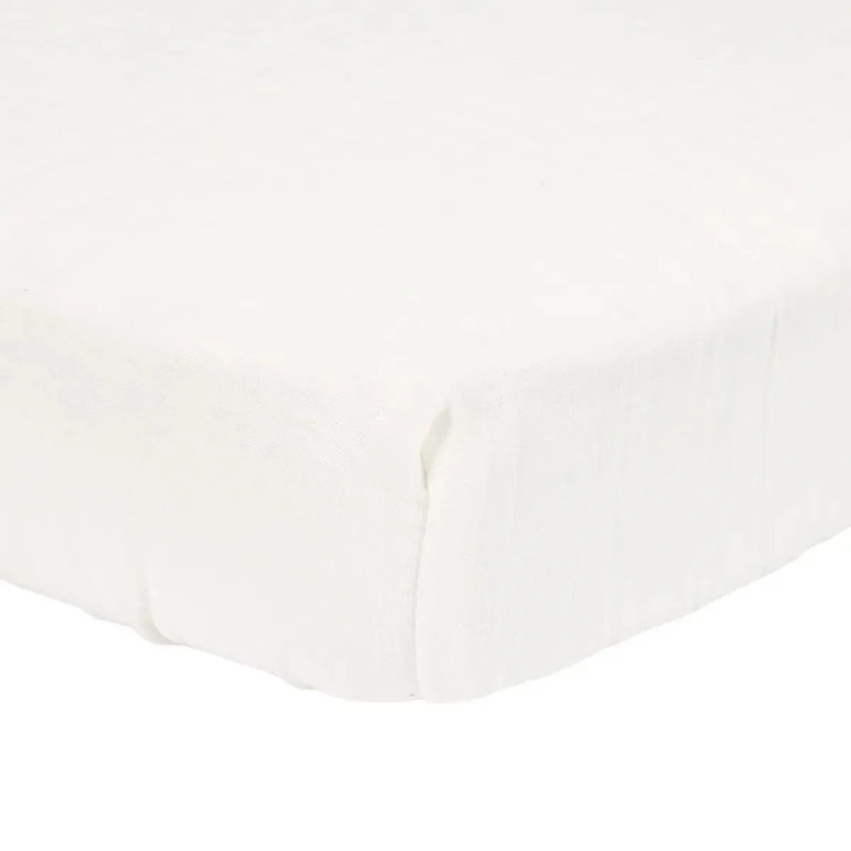 Little Dutch Bedtextiel * Hoeslaken Wieg Soft White Wit