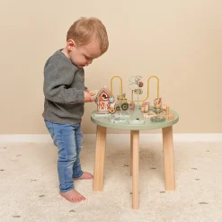 Little Dutch Houten Speelgoed|Overig * Houten Activiteitentafel Little Farm FSC Multicolor