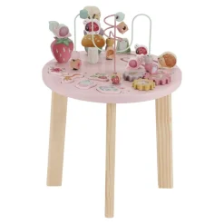 Little Dutch Houten Speelgoed|Overig * Houten Activiteitentafel Fairy Garden FSC Roze