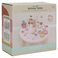 Little Dutch Houten Speelgoed|Overig * Houten Activiteitentafel Fairy Garden FSC Roze