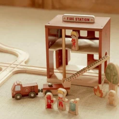 Little Dutch Overig * Houten Brandweerkazerne Rood FSC