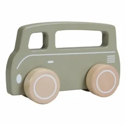 Little Dutch Houten Speelgoed * Houten Busje FSC Groen