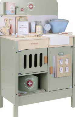 Little Dutch Houten Speelgoed * Houten Dierenartspraktijk FSC