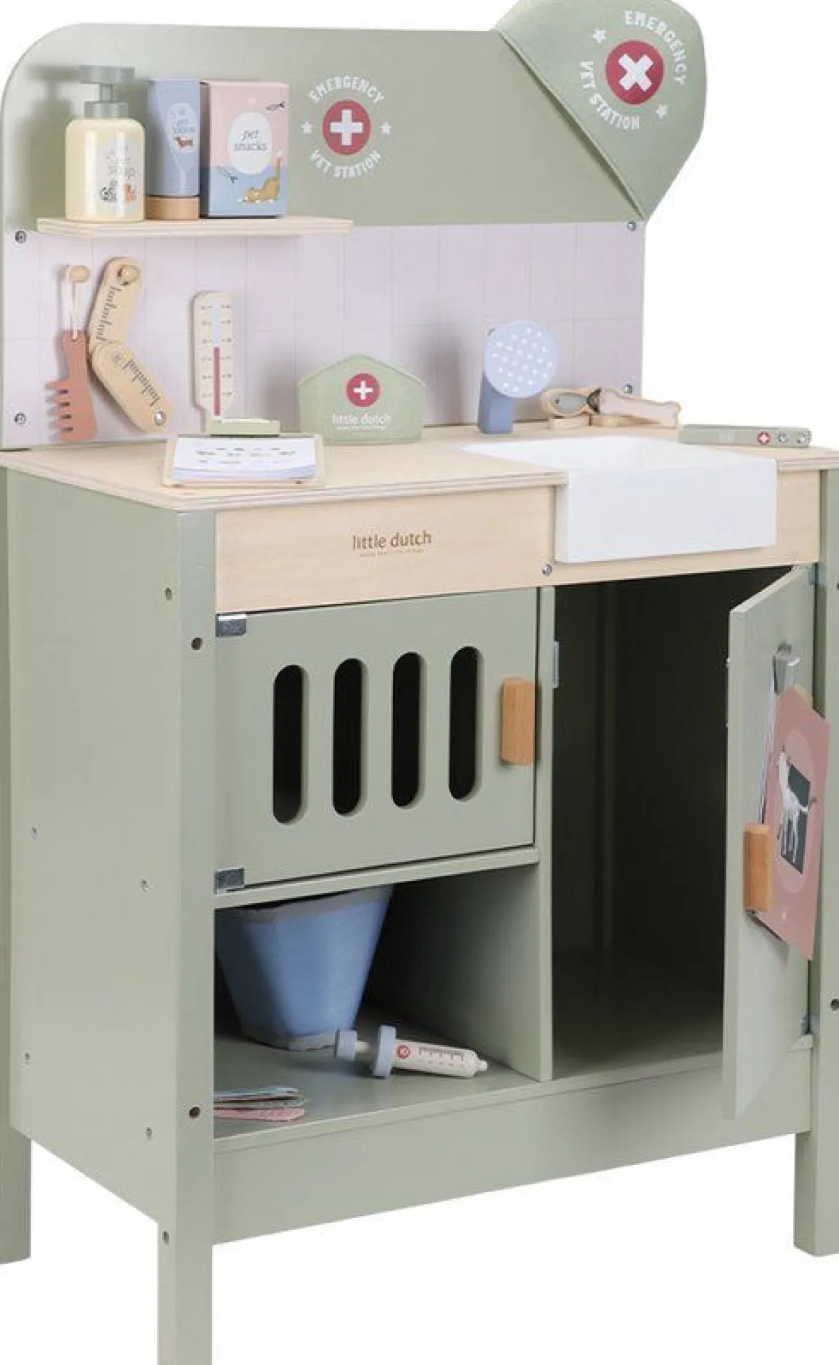 Little Dutch Houten Speelgoed * Houten Dierenartspraktijk FSC