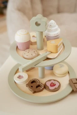 Little Dutch Overig * Houten Etagére met Gebak FSC